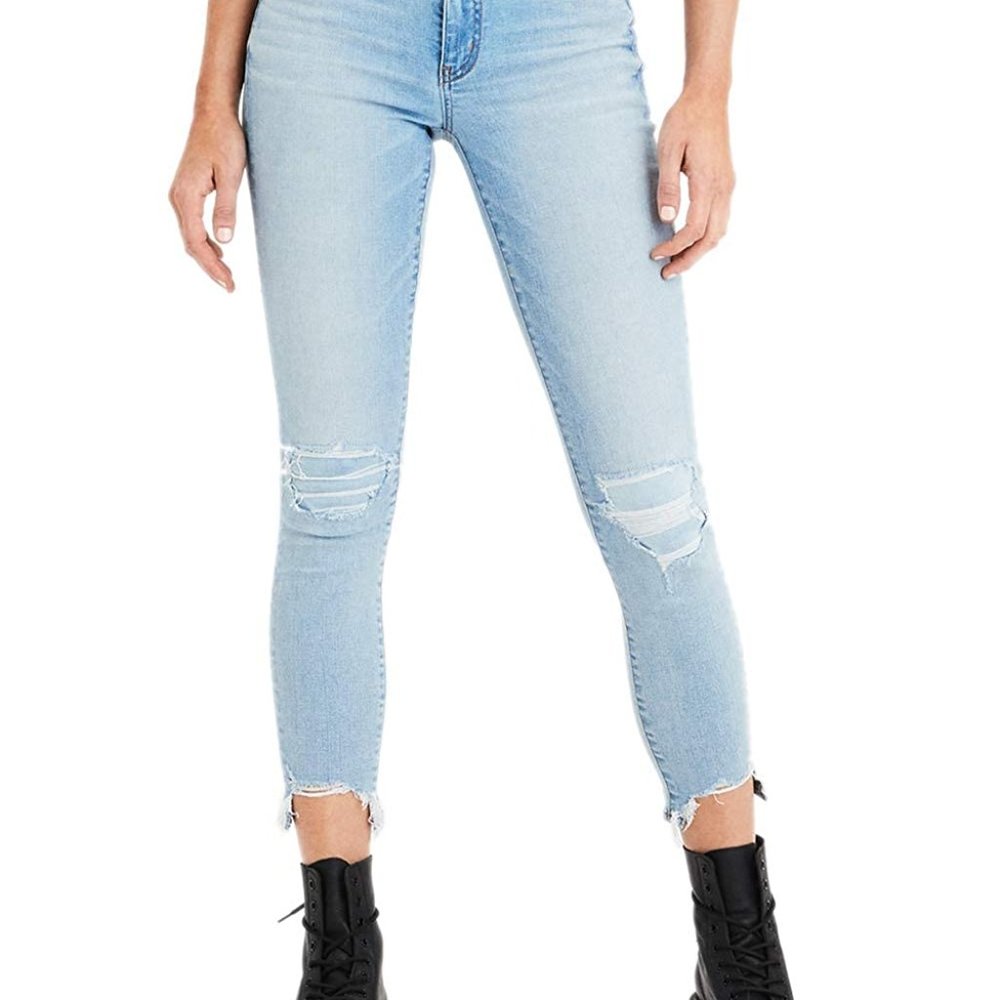 American Eagle Hi-Rise Jegging Crop Distressed 2